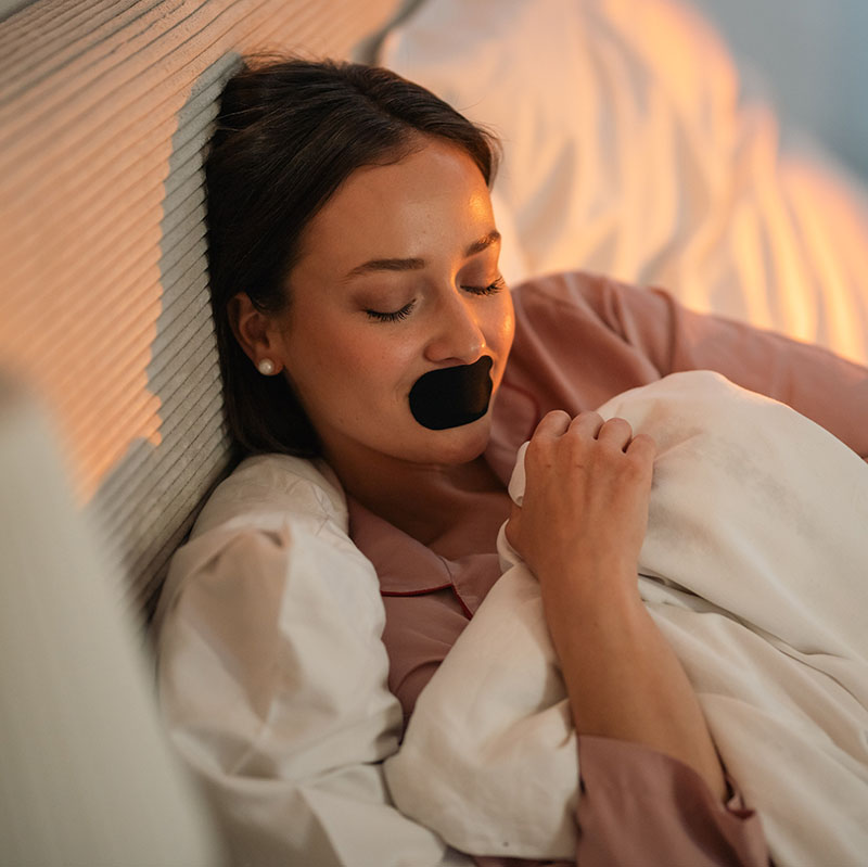 Utilizarea Lunesto Mouth Tape