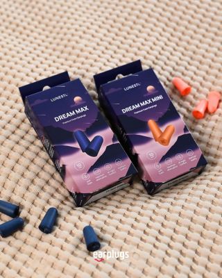 Prezentăm noua noastră pereche de dopuri din spumă pentru somn – Dream Max & Dream Max Mini 🌙💙 Ambele modele oferă confort...