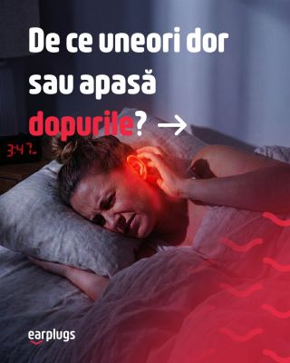 Uneori este nevoie doar de un detaliu mic… și dopurile fie stau perfect, fie apasă atât de neprietenos, că nu poți dormi 😅...